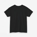 Zwart oversized T-shirt, effen achterkant zonder zichtbare opdruk