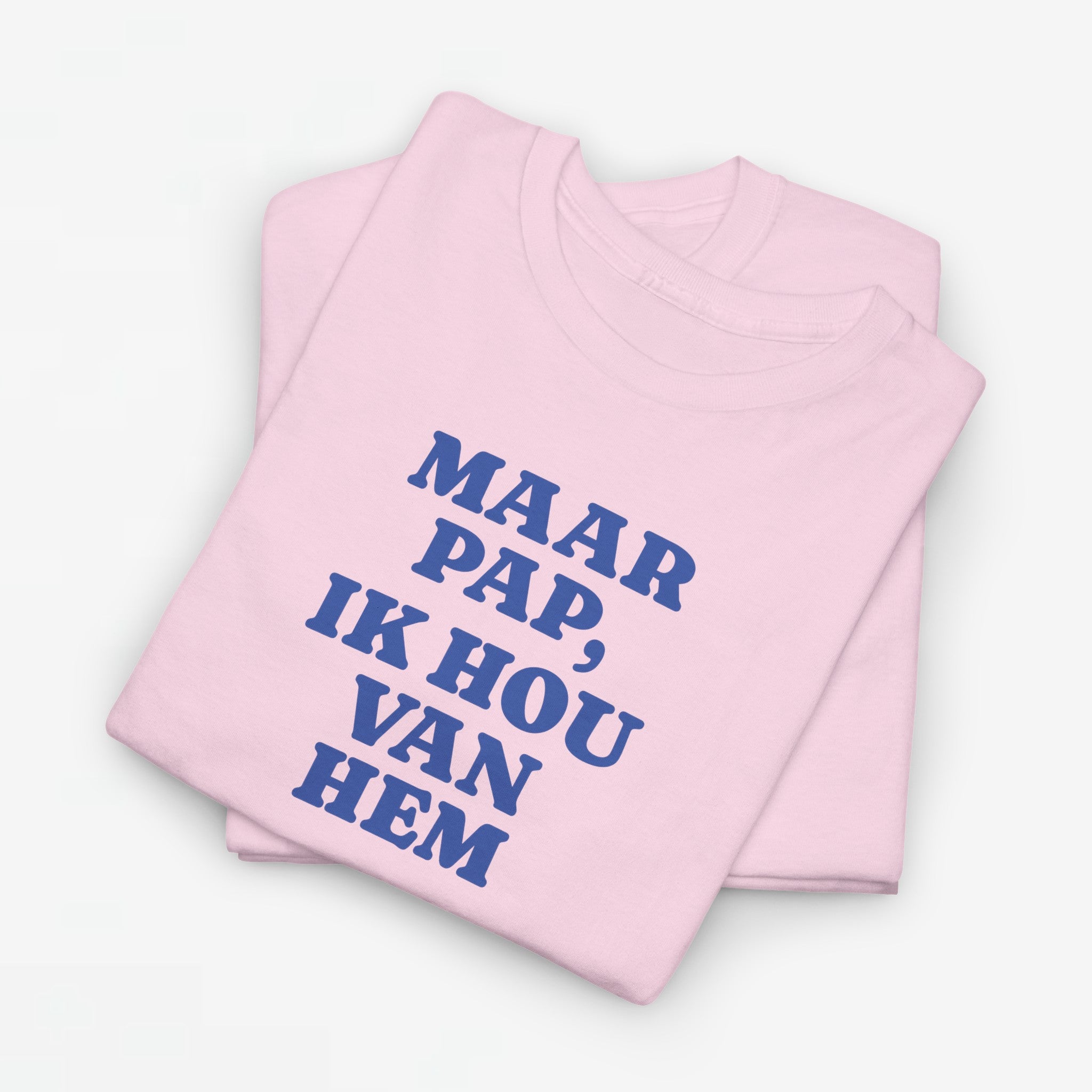 Gay Pride T-shirt -  Maar Pap, Ik Hou Van Hem - Oversized Tee