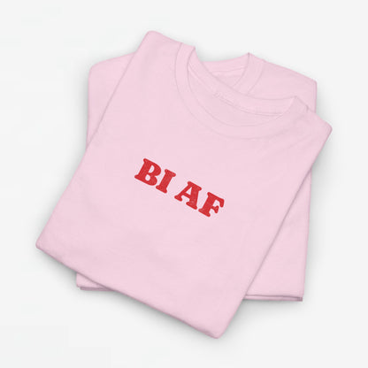 Gay Pride T-shirt -  BI AF - Oversized Tee