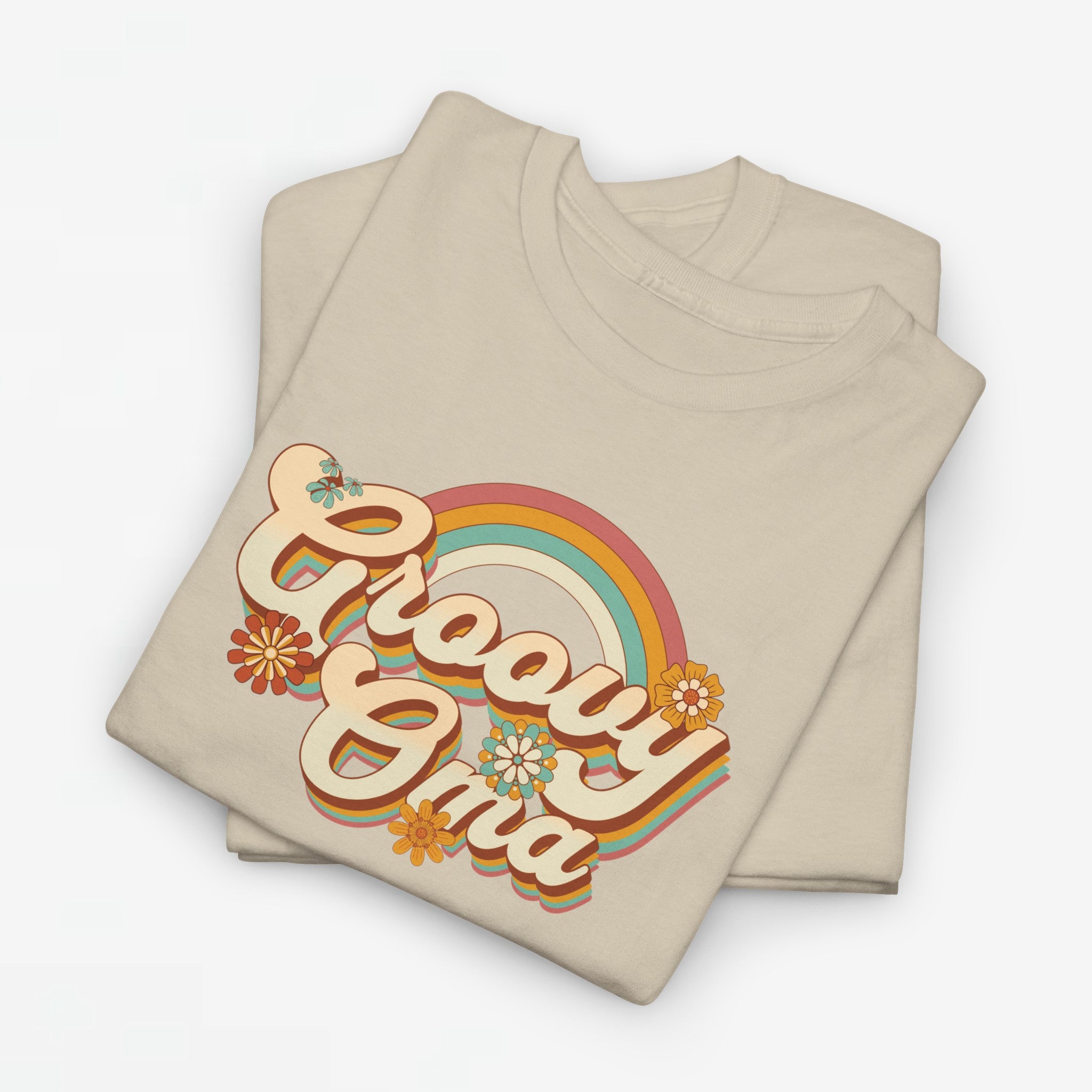 Moederdag Mama Cadeau - T-shirt - Groovy Oma - Oversized - #77