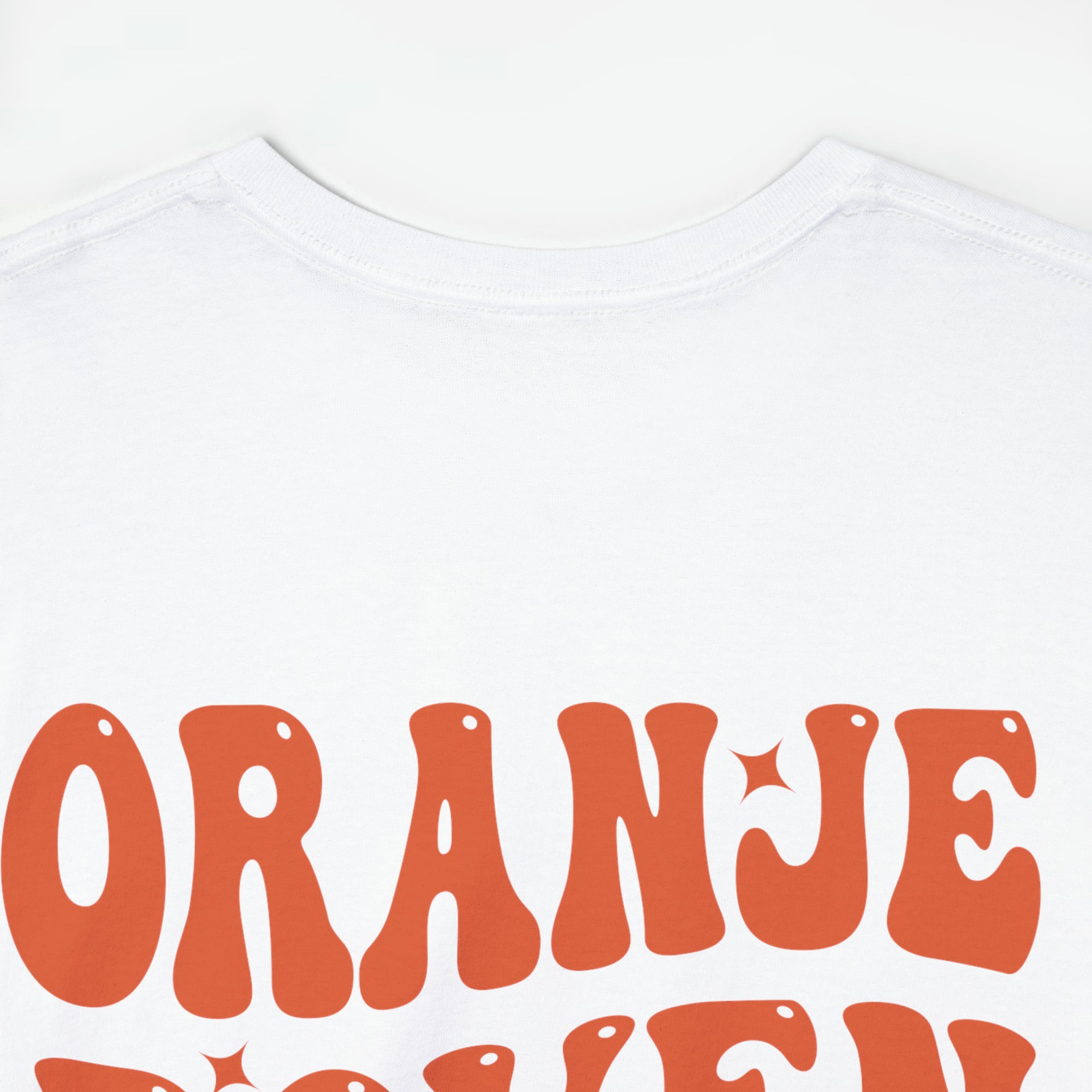 Oranje Boven Hiep Hiep Hoera | Back Print | Koningsdag T-shirt | Oversized