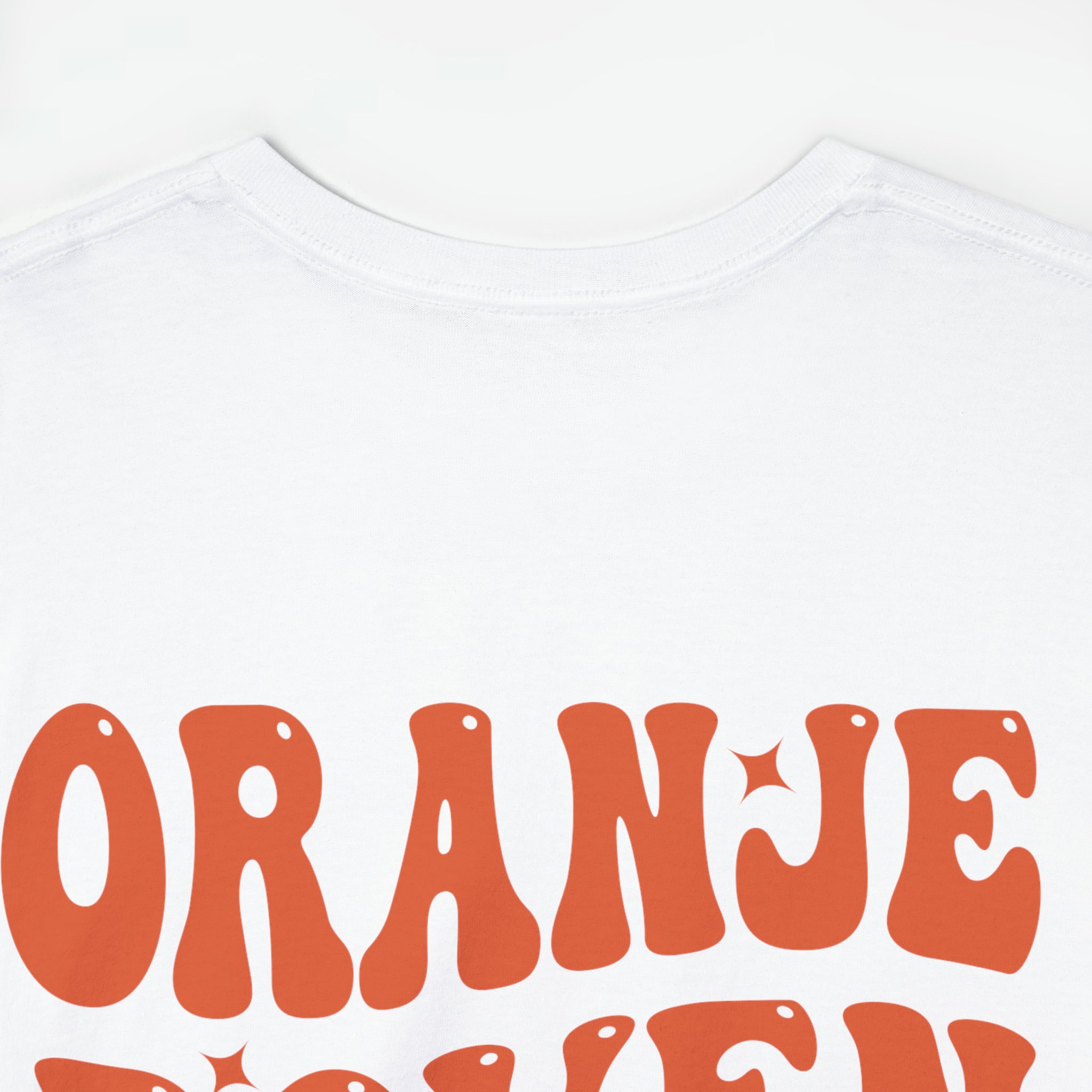 Oranje Boven Hiep Hiep Hoera | Back Print | Koningsdag T-shirt | Oversized