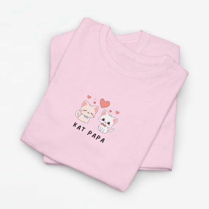 Vaderdag Papa Cadeau - T-shirt - Kat Papa - Oversized - #64