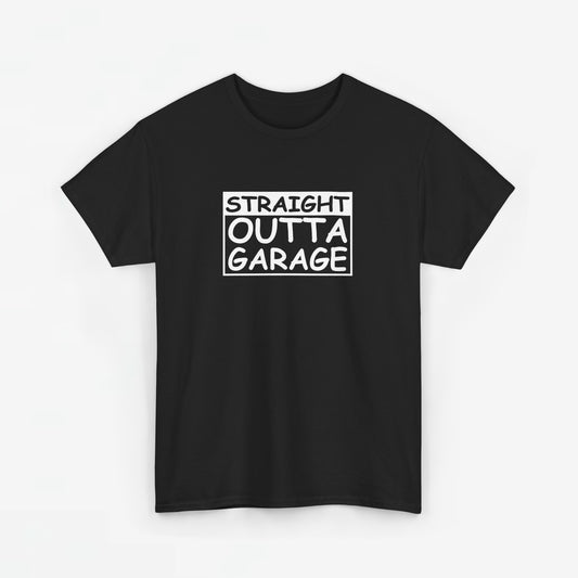 Vaderdag Papa Cadeau - T-shirt - Straight Outta Garage - Oversized #59