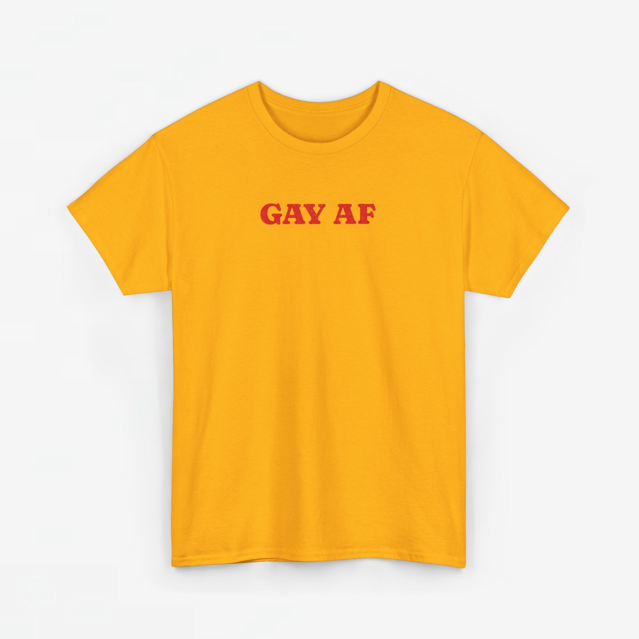 Gay Pride T-shirt -  Gay AF - Oversized Tee