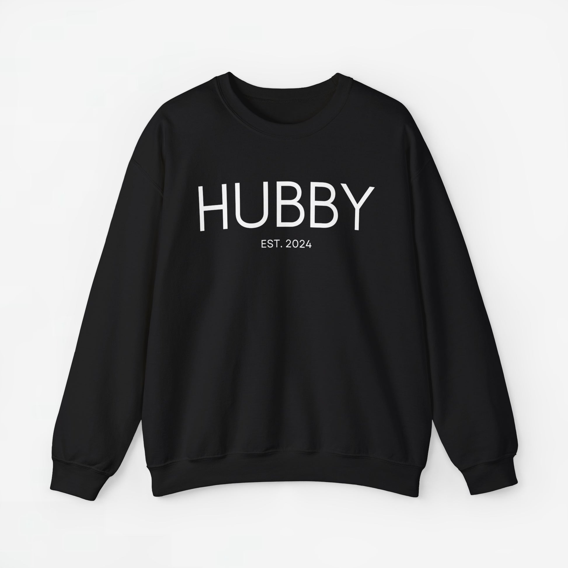 Gepersonaliseerde Bruiloft en trouwdag truien cadeau - Wifey & Hubby Koppel Huwelijksreis truien met EST Jaar #3