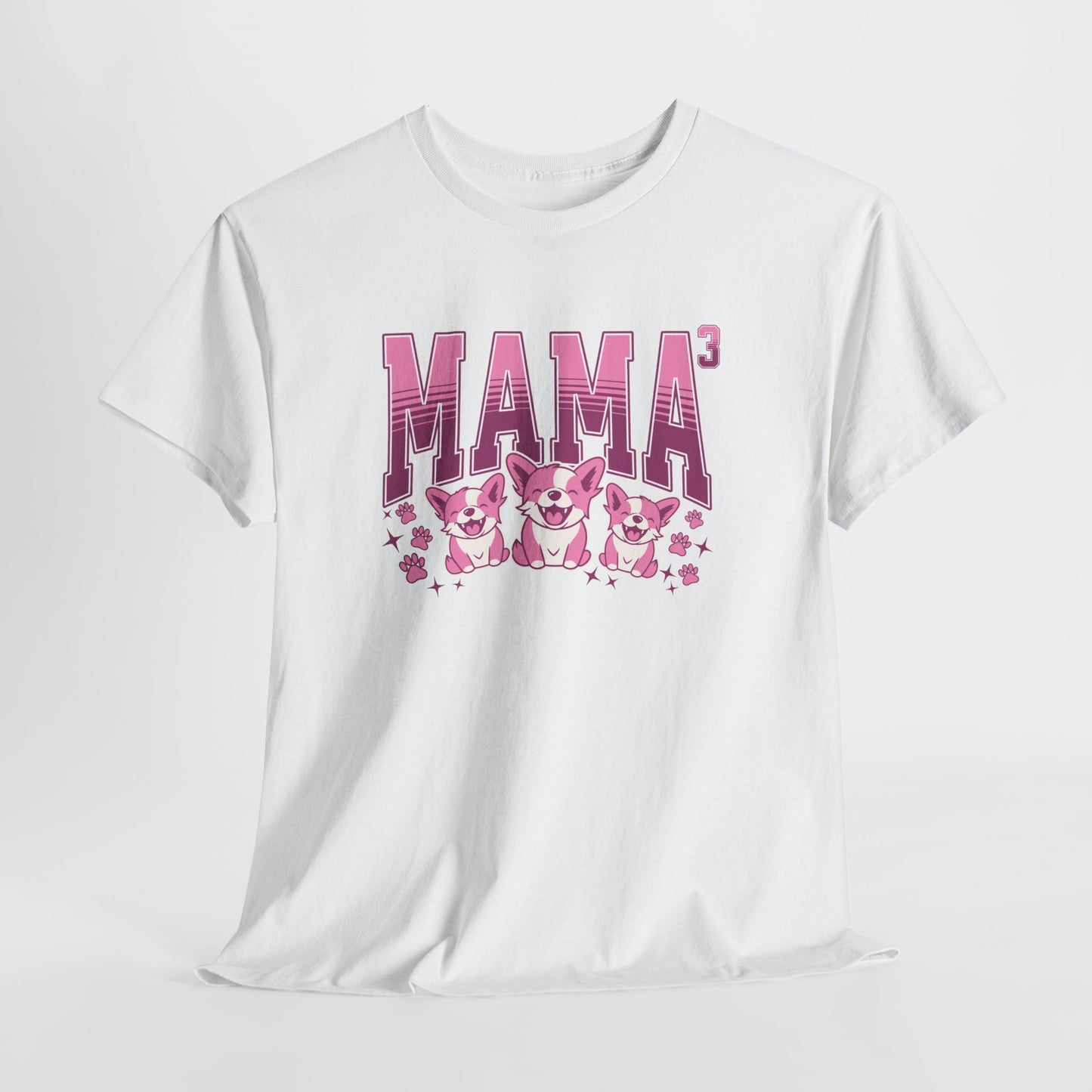 Moederdag Mama Cadeau - T-shirt - Mama van 3 - Oversized - #92