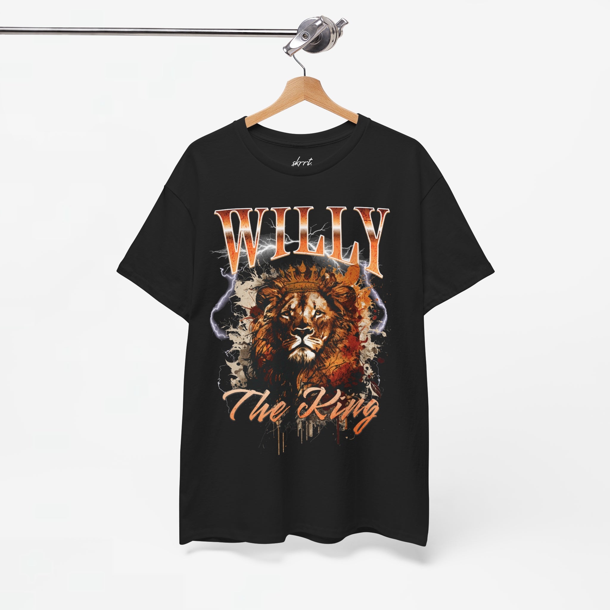 Willy The King 90s Vintage Bootleg | Front Print | Koningsdag T-shirt | Retro | Oversized