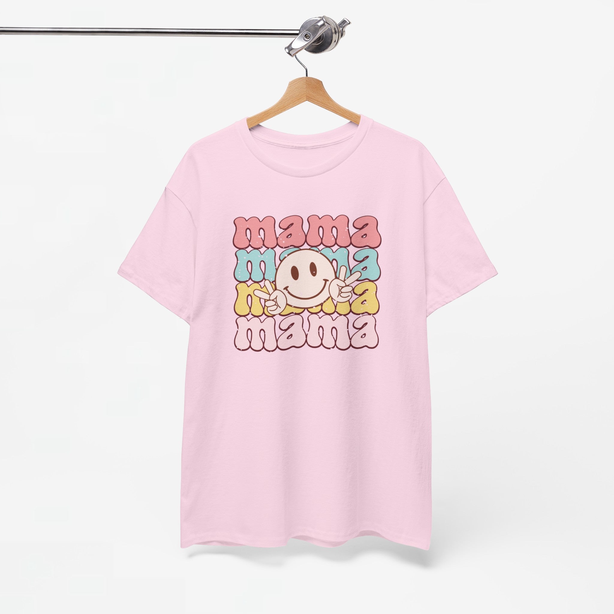 Moederdag Mama Cadeau - T-shirt - Happy Mama - Oversized - #53