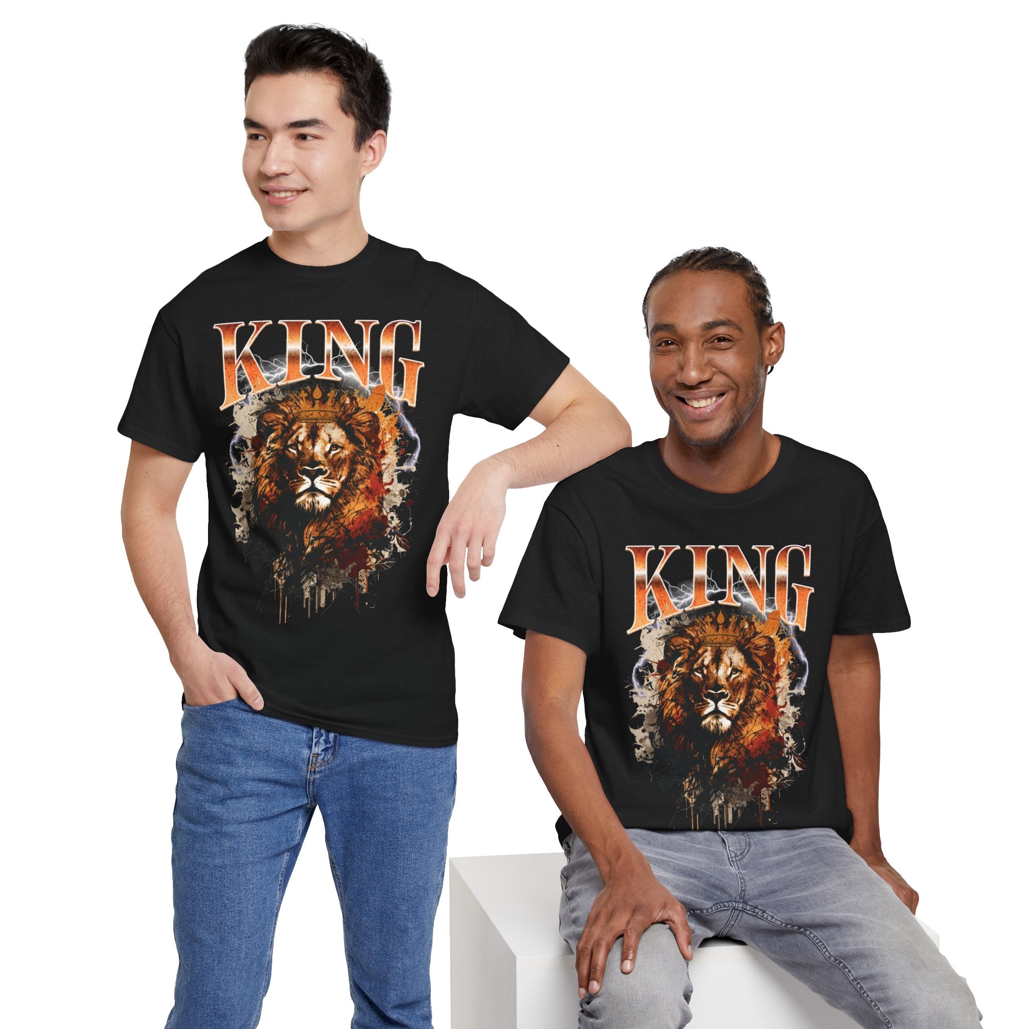 King 90s Vintage Bootleg | Front Print | Koningsdag T-shirt | Retro | Oversized