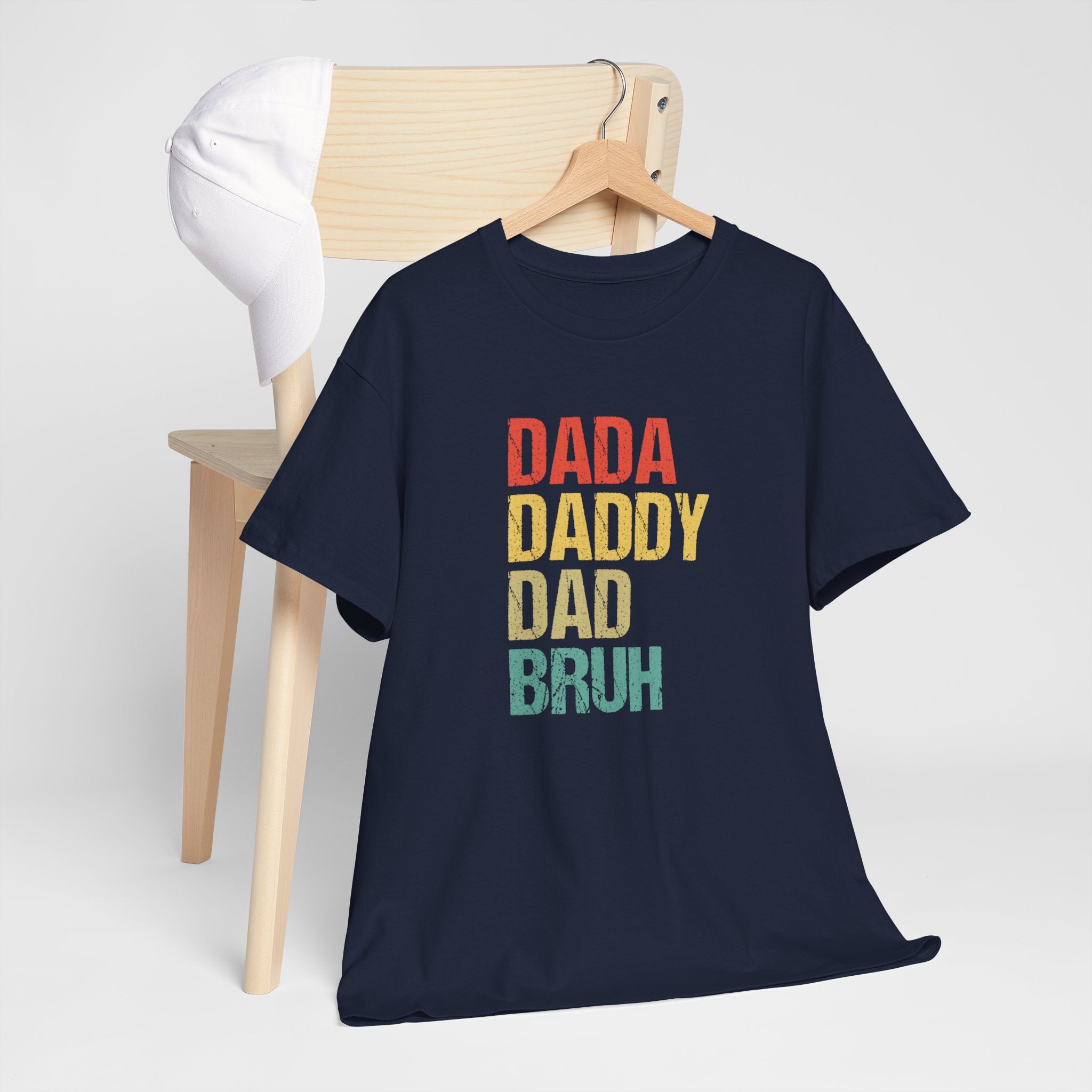 Vaderdag Papa Cadeau - T-shirt - Dada Daddy Dad Bruh - Oversized #28