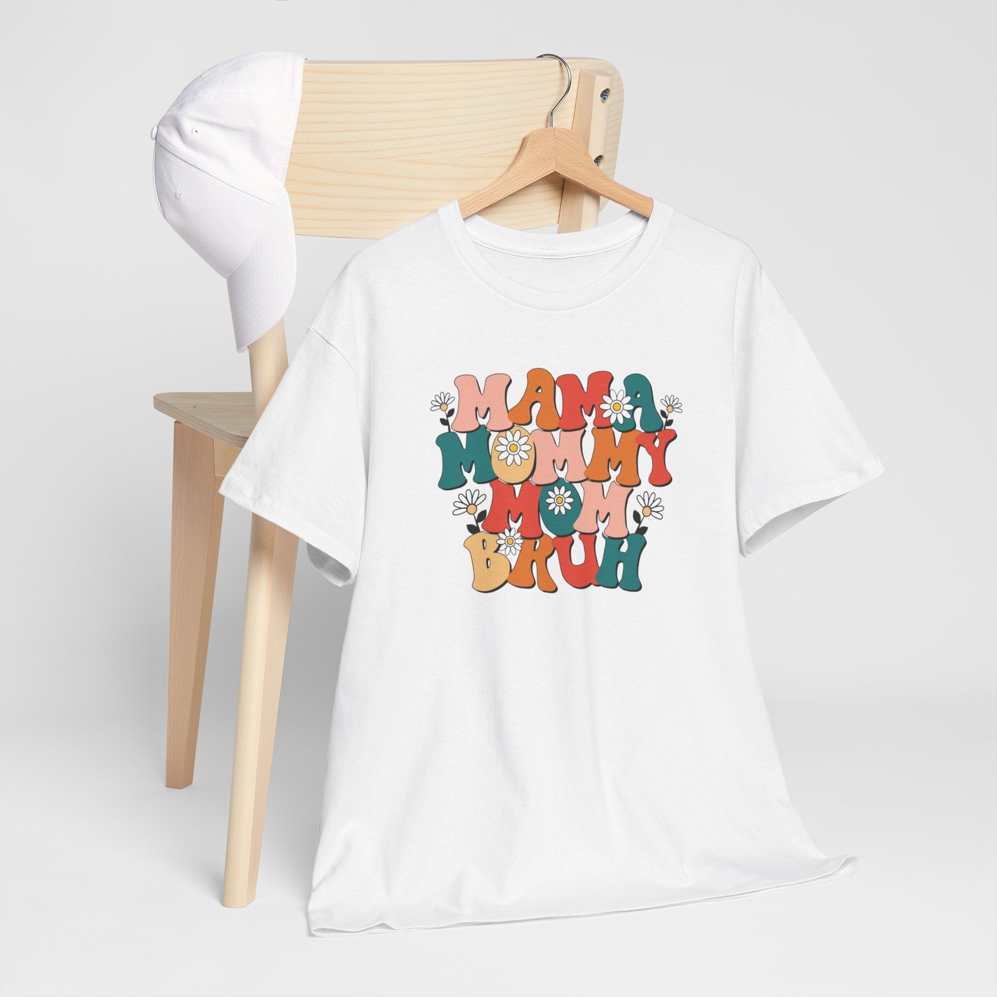 Moederdag Mama Cadeau - T-shirt - Mama Mommy Mom Bruh - Oversized - #58