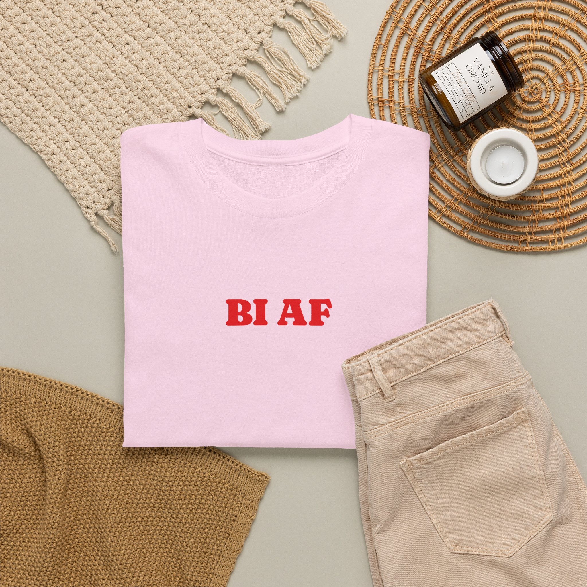 Gay Pride T-shirt -  BI AF | SkrrtShirt