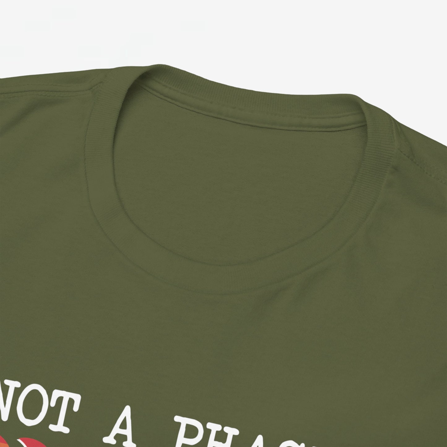 Gay Pride T-shirt - Not a phase (witte tekst) - Oversized #2