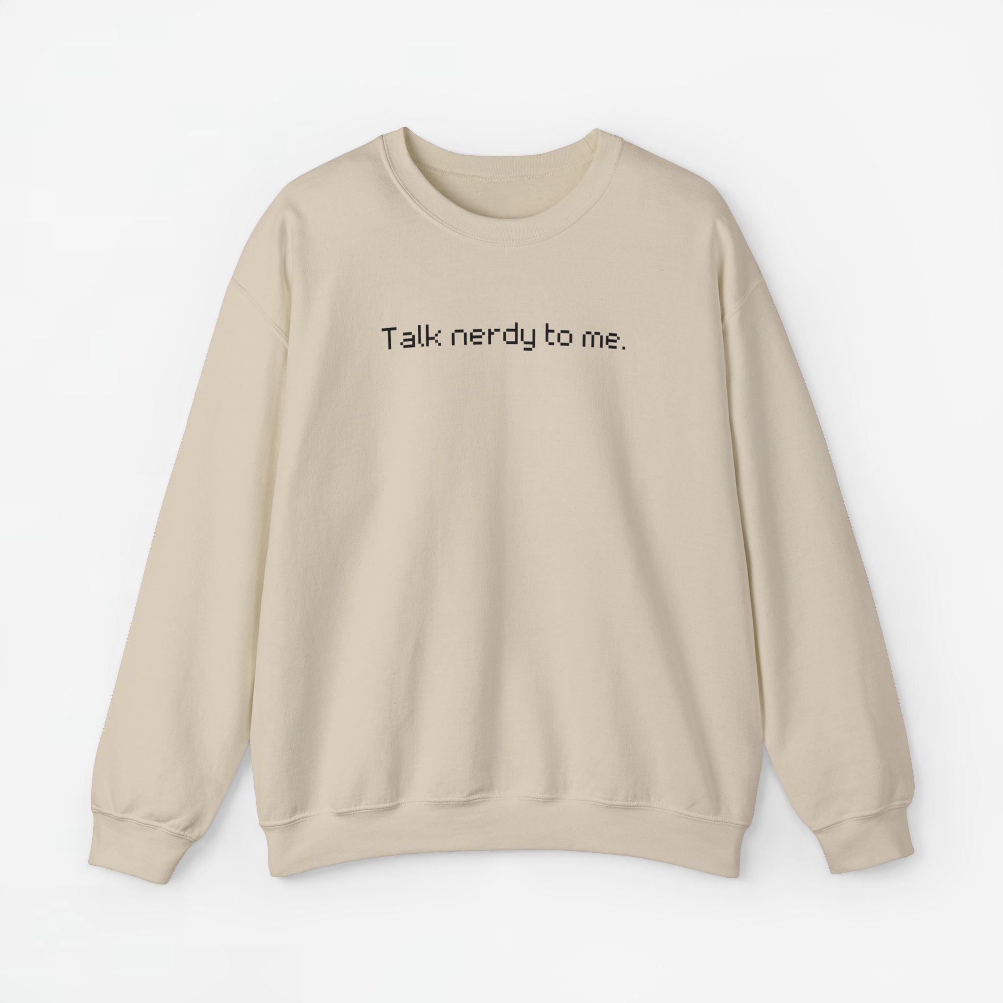Talk nerdy to me - ICT Beroep - Trui met Print voor Hem / Haar