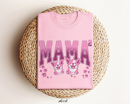 Moederdag Mama Cadeau - T-shirt - Mama van 2 - Oversized - #93