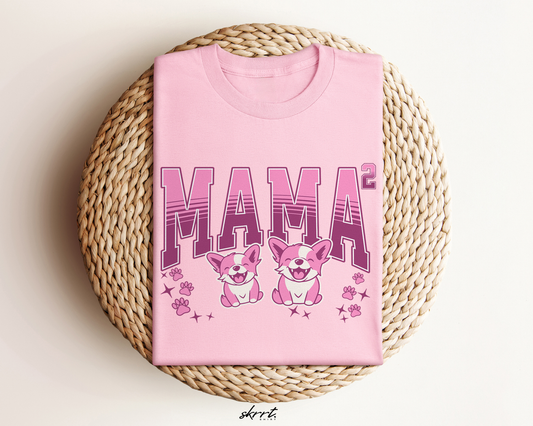 Moederdag Mama Cadeau - T-shirt - Mama van 2 - Oversized - #93