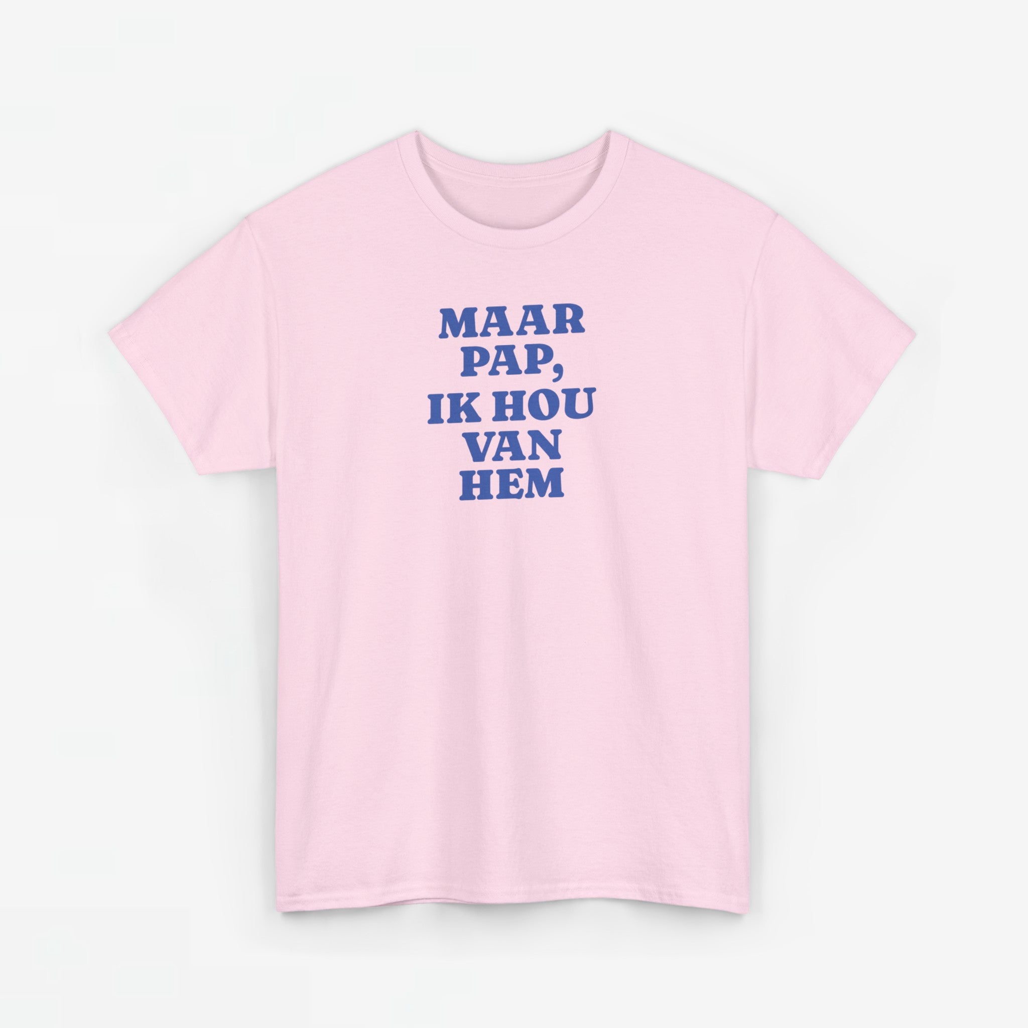 Gay Pride T-shirt -  Maar Pap, Ik Hou Van Hem - Oversized Tee