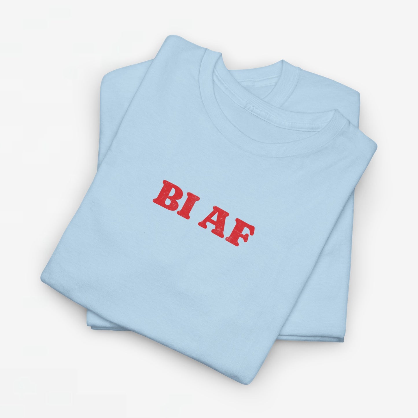 Gay Pride T-shirt -  BI AF - Oversized Tee