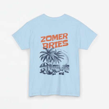 Zomer T-shirt voor Dames - Skrrtshirt Zomervakantie Oversized Tee #8 - Zomer Bries