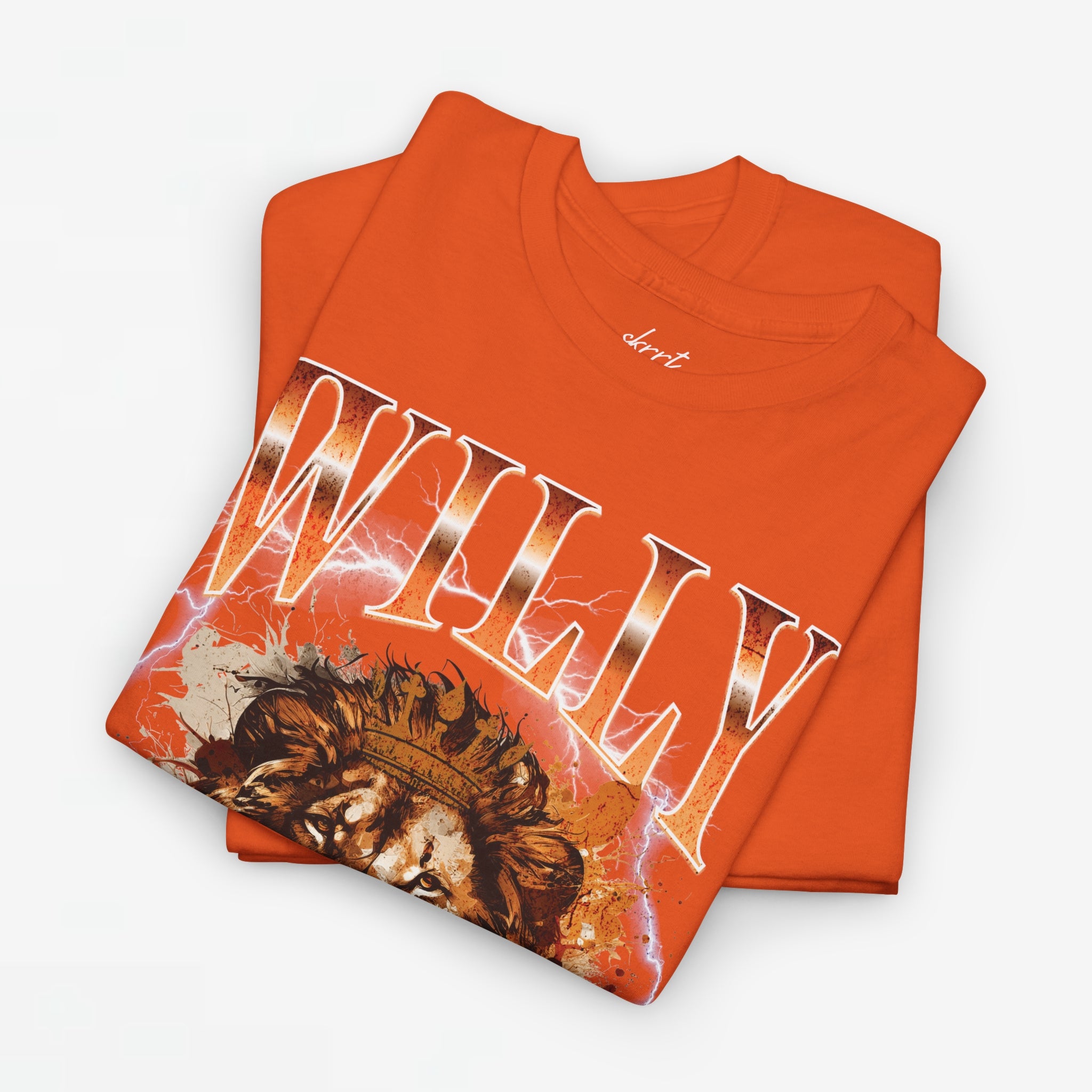 Willy The King 90s Vintage Bootleg | Front Print | Koningsdag T-shirt | Retro | Oversized