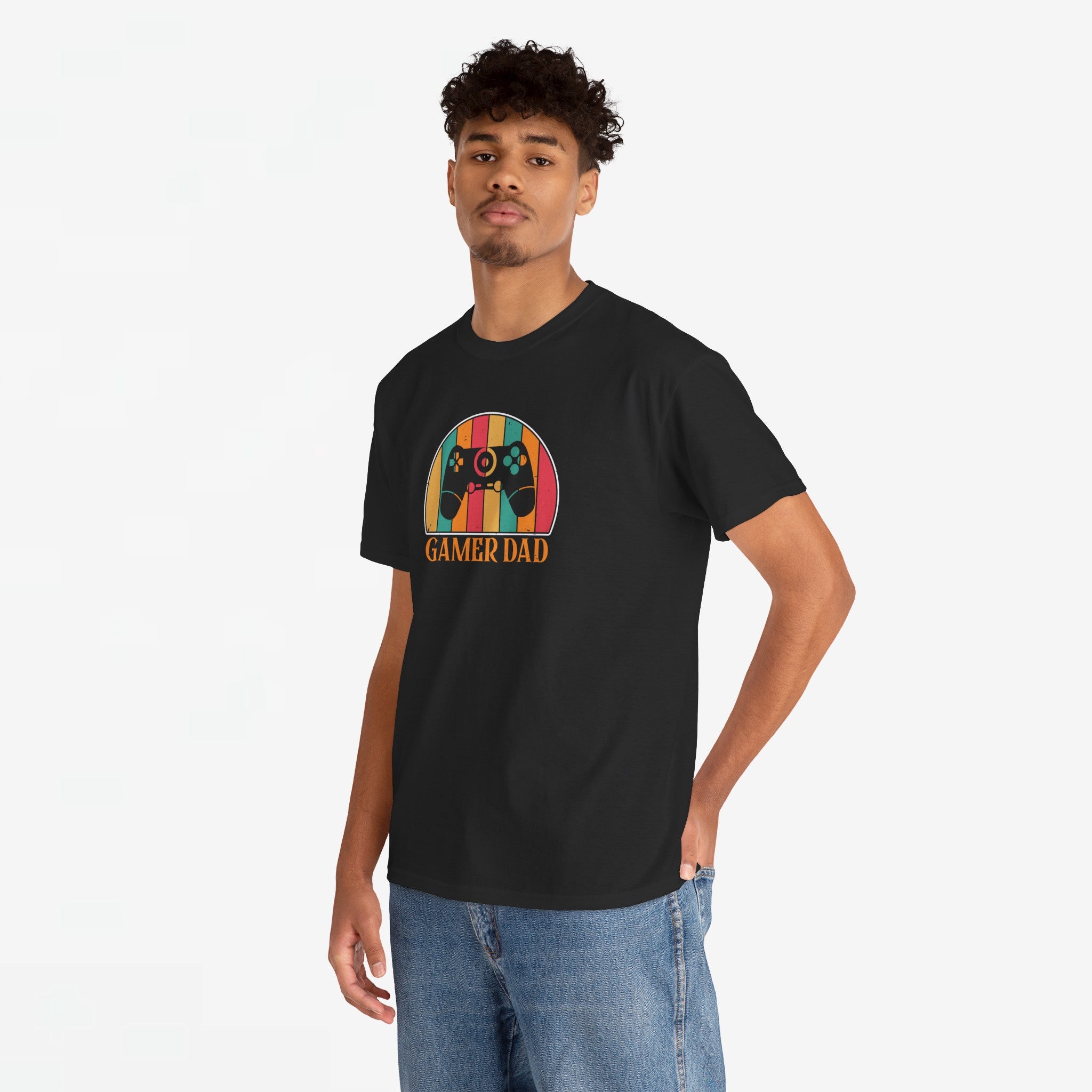 Vaderdag Papa Cadeau - T-shirt - Gamer Dad - Oversized #36