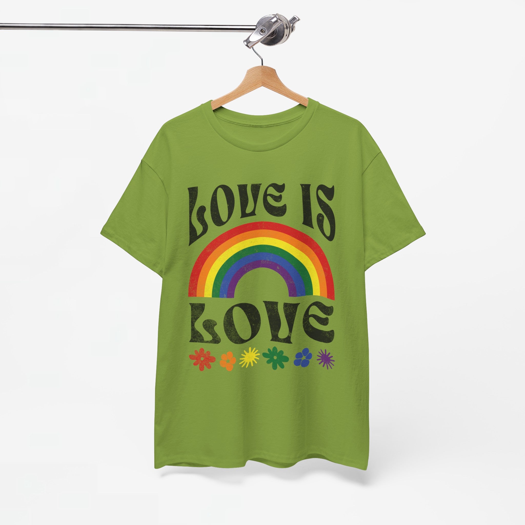 Gay Pride T-shirt - Love is love- Oversized #53