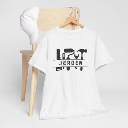 Gepersonaliseerde Vaderdag Papa Cadeau - T-shirt - Klusser Met Naam