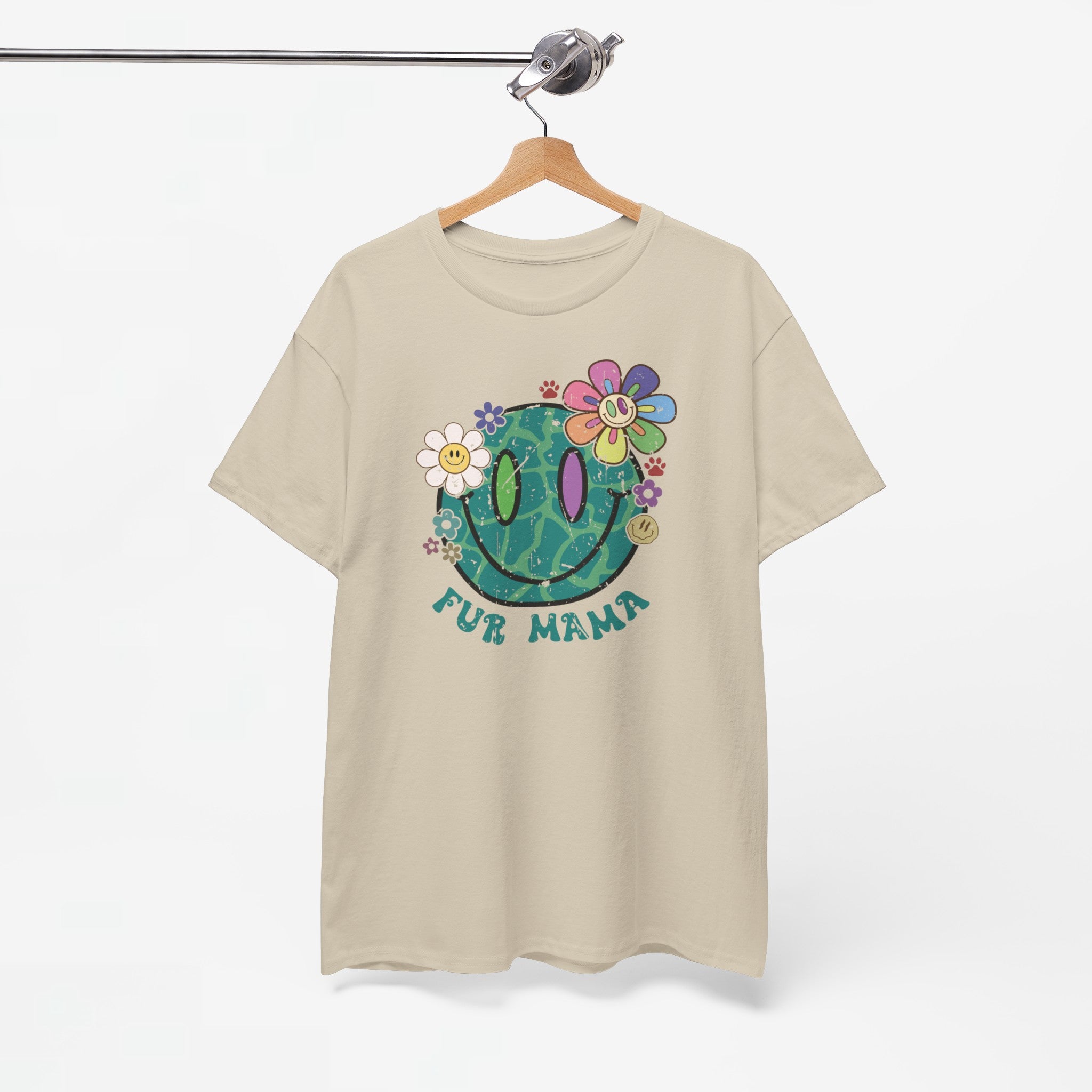 Moederdag Mama Cadeau - T-shirt - Fur Mama - Oversized - #59