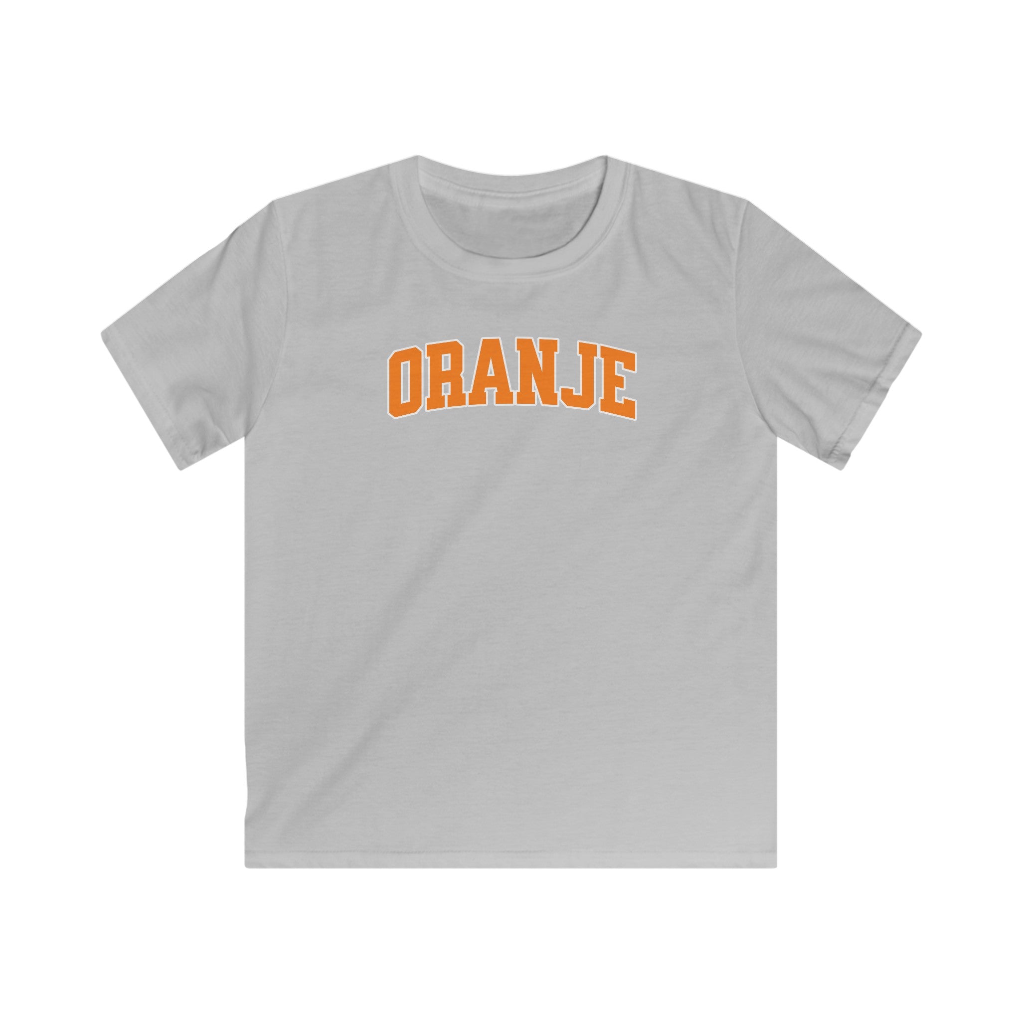 Kind Voetbal T-shirt - EK, WK en Koningsdag Kinderkleding - ORANJE