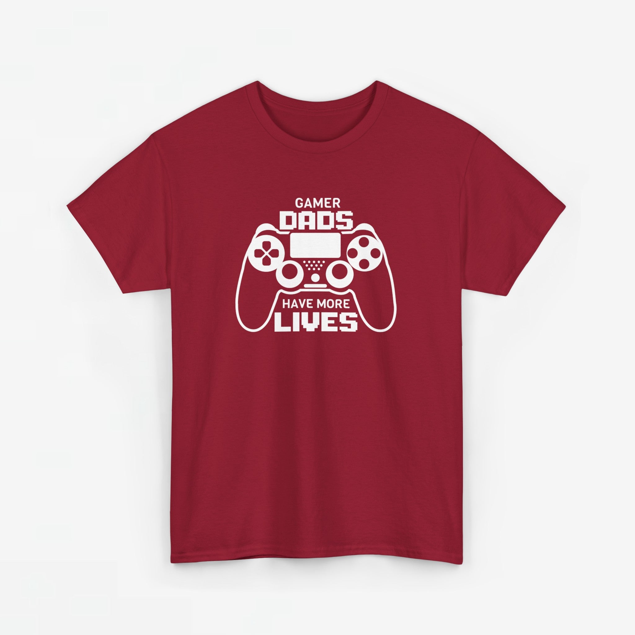 Vaderdag Papa Cadeau - T-shirt - Gamer Dads have more lives - Oversized #22