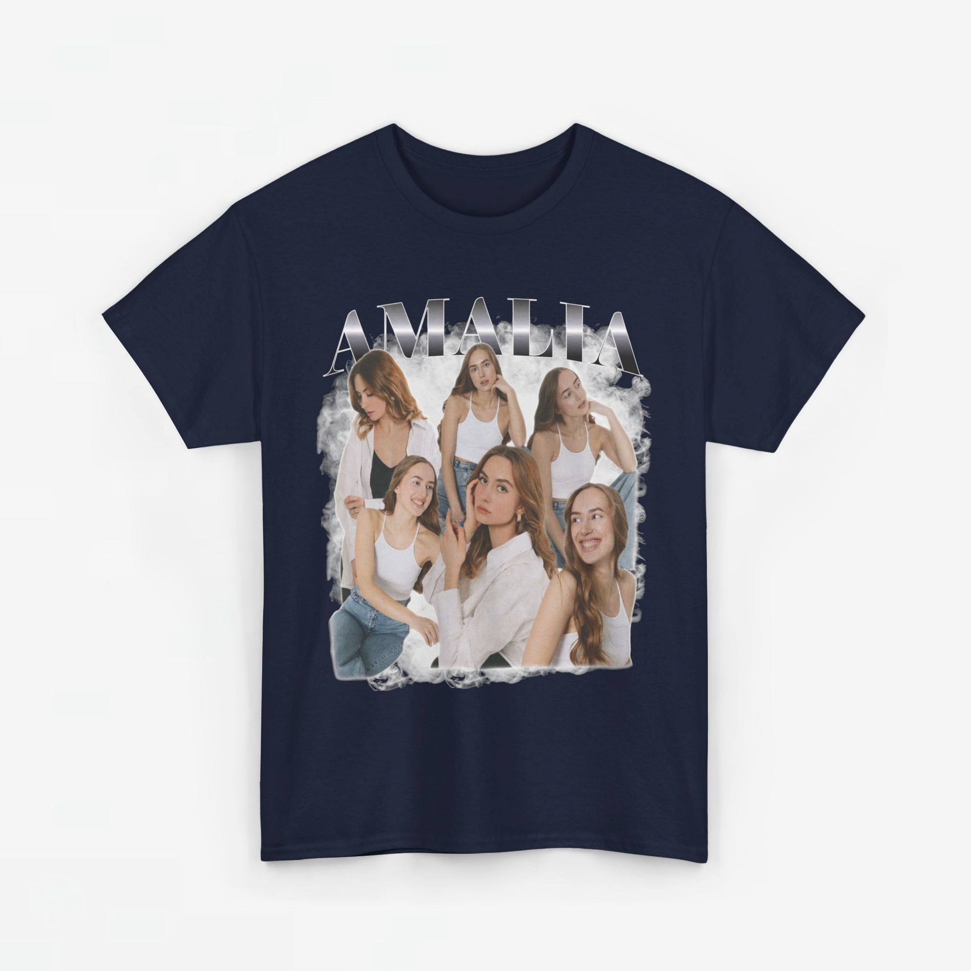 Gepersonaliseerde Cadeau - Vriendin/Vrouw Foto T-shirt - Grappige 90s Bootleg Shirt