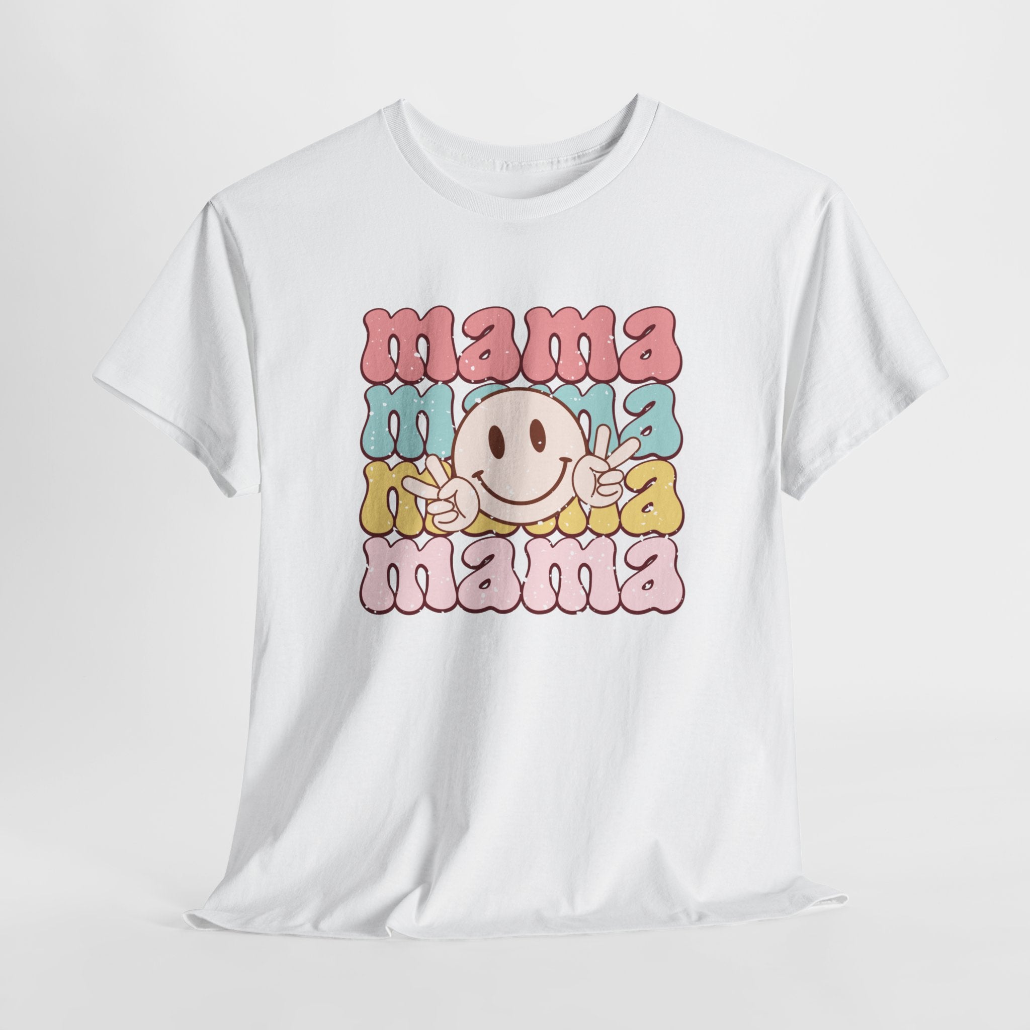 Moederdag Mama Cadeau - T-shirt - Happy Mama - Oversized - #53