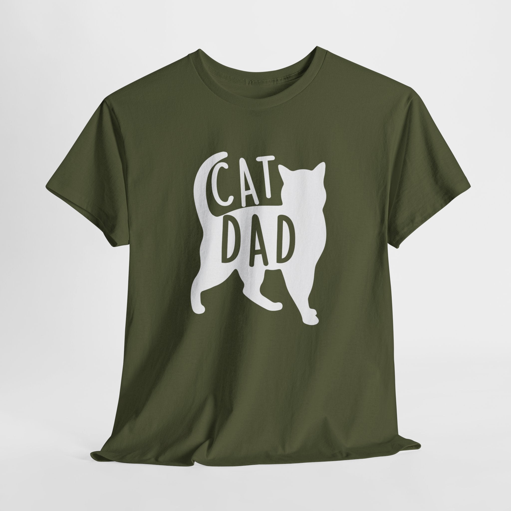 Vaderdag Papa Cadeau - T-shirt - Cat Dad - Oversized #26