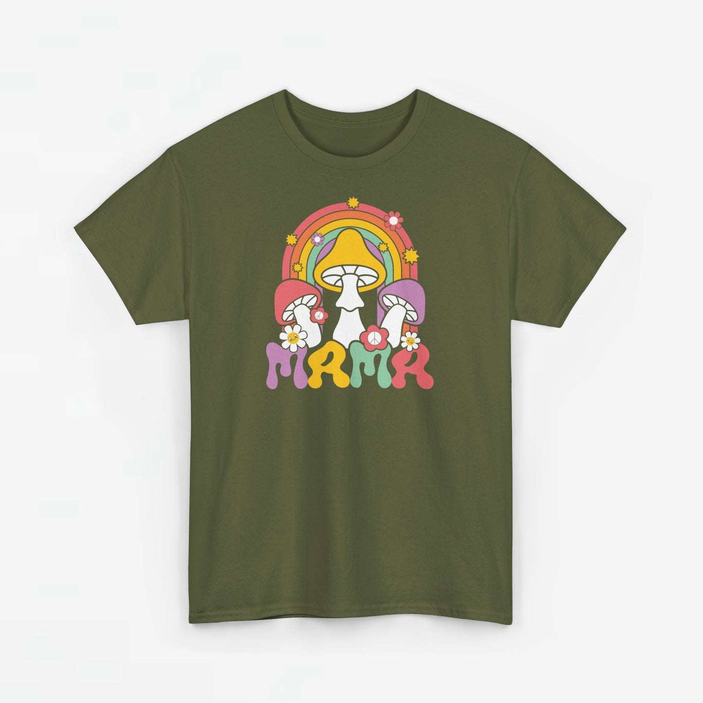 Moederdag Mama Cadeau - T-shirt - Mama Mushroom - Oversized - #36