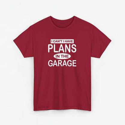 Vaderdag Papa Cadeau - T-shirt - I can't, I have plans in the garage - Oversized #51