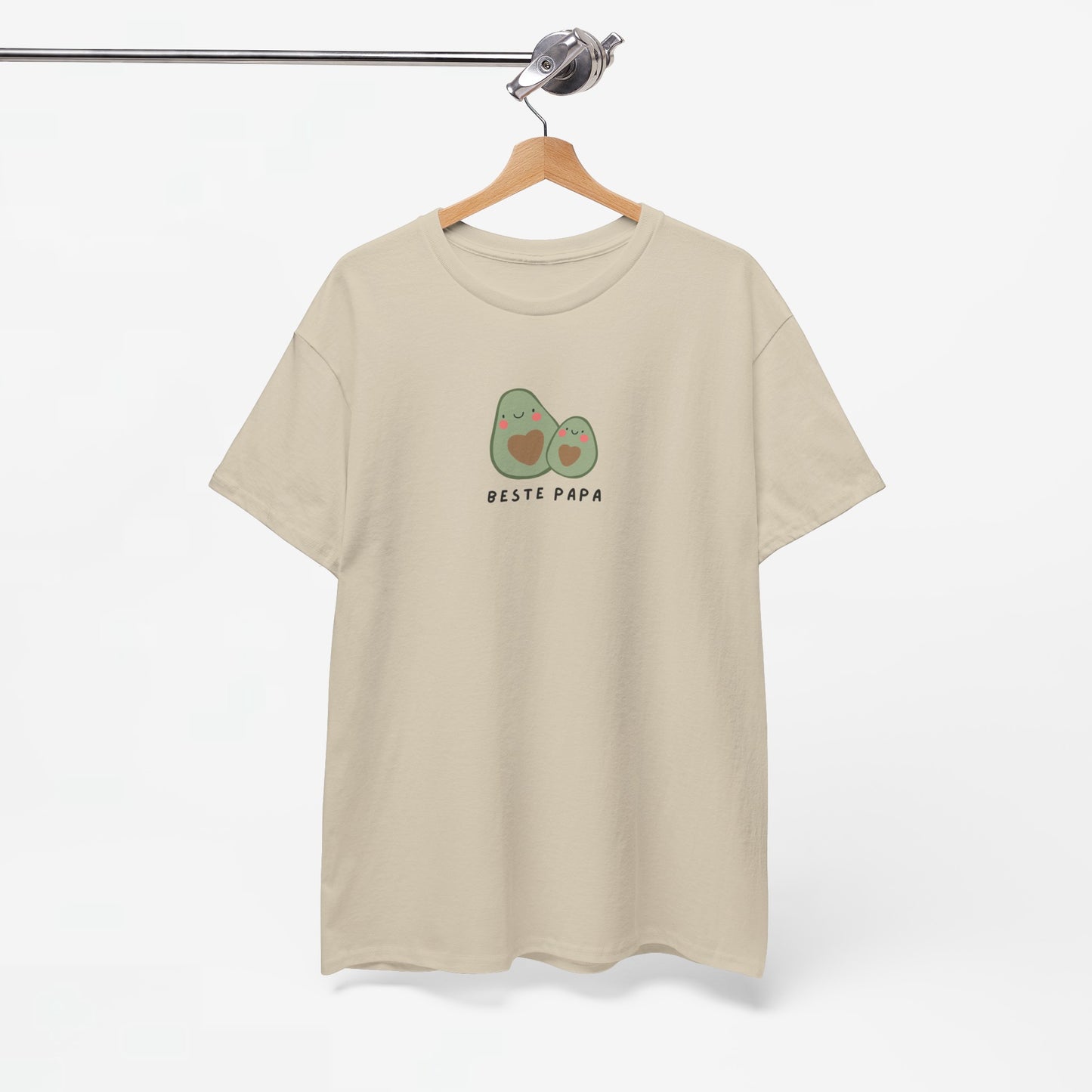 Vaderdag Papa Cadeau - T-shirt - Beste Papa Avocado - Oversized #62