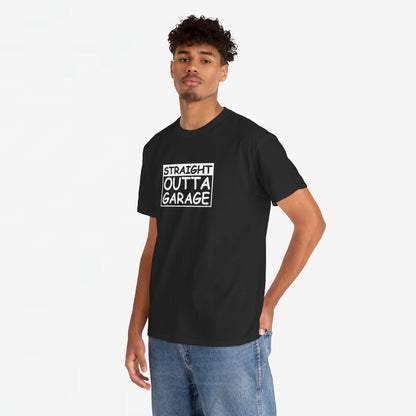 Vaderdag Papa Cadeau - T-shirt - Straight Outta Garage - Oversized #59