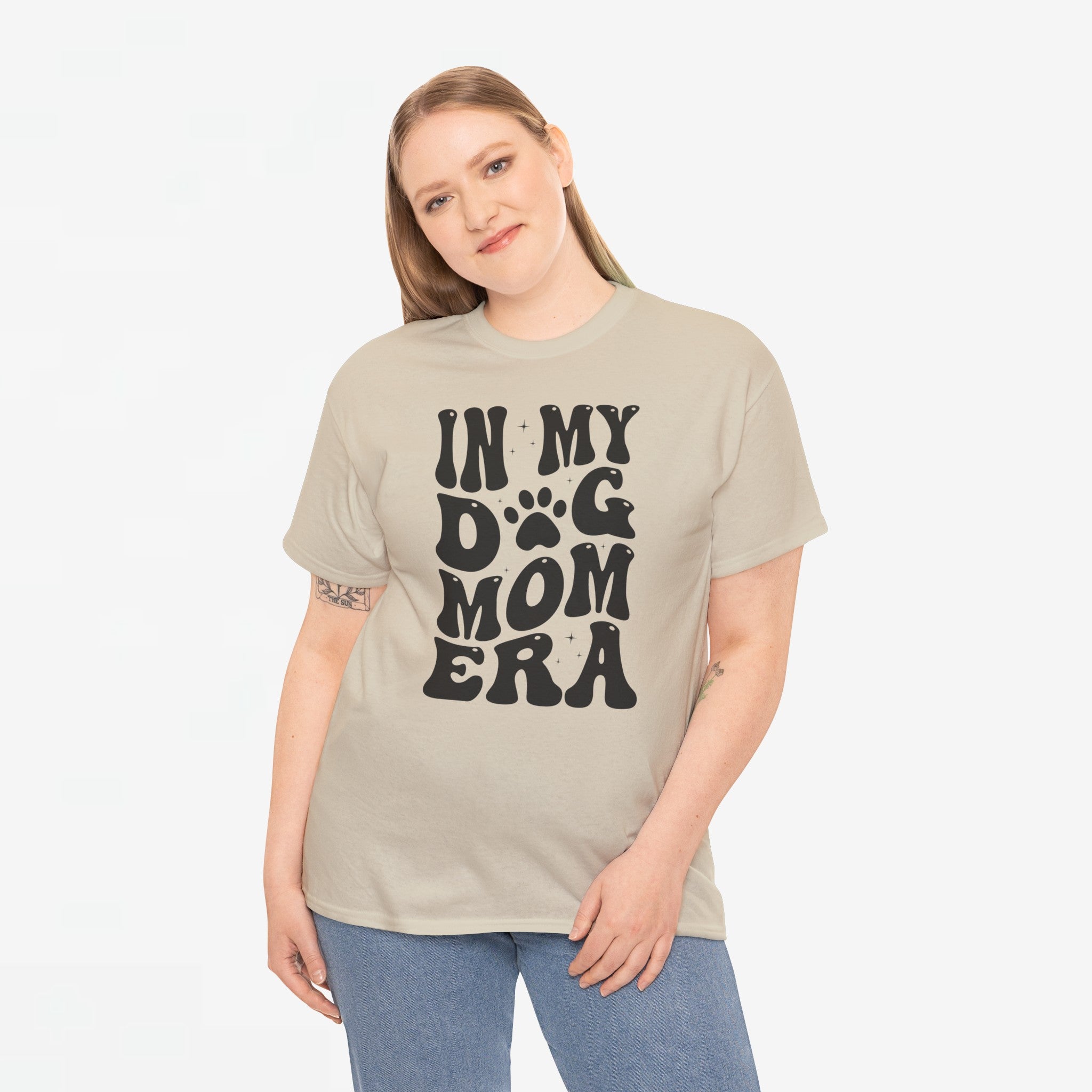 Moederdag Mama Cadeau - T-shirt - In My Dog Mom Era - Oversized - #60