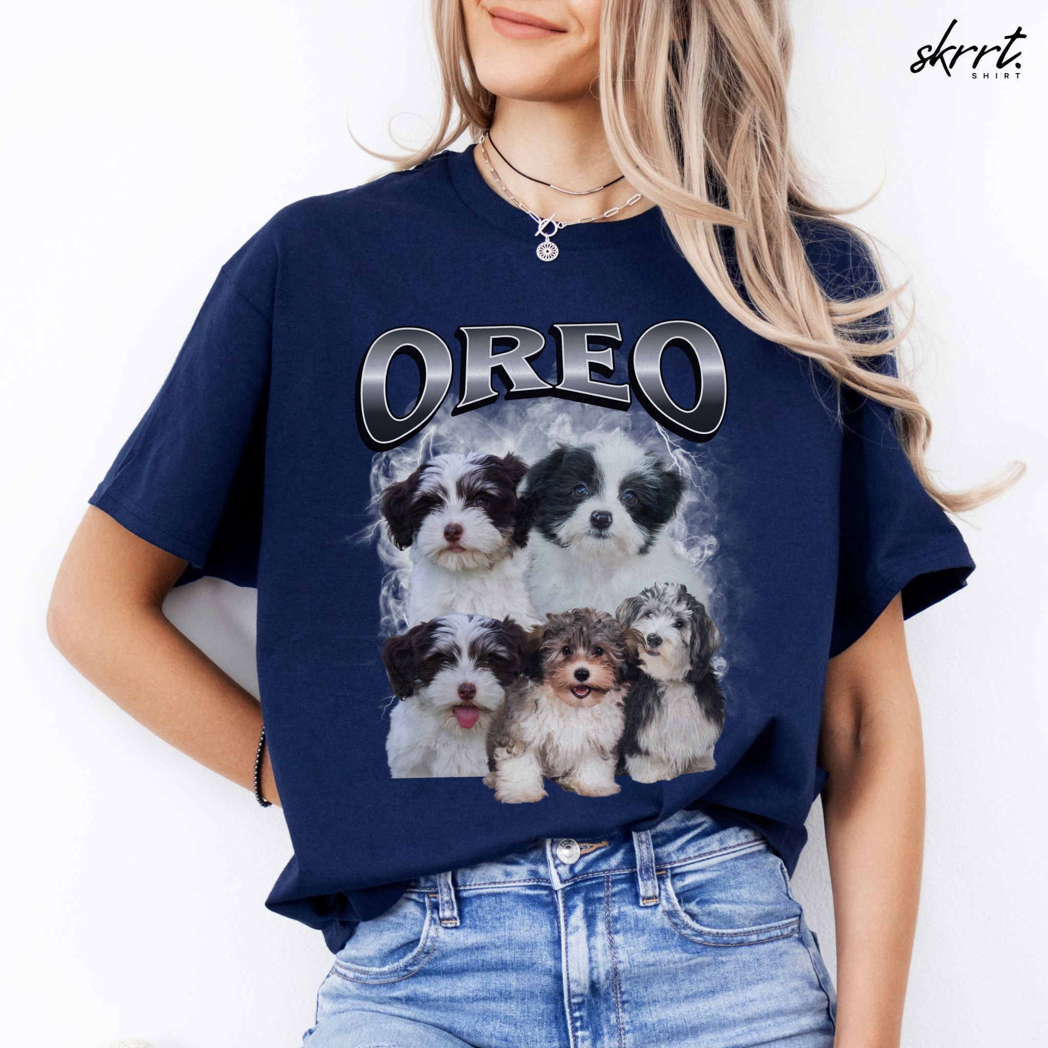 Gepersonaliseerde Cadeau - Huisdier Foto T-shirt - Bootleg Shirt