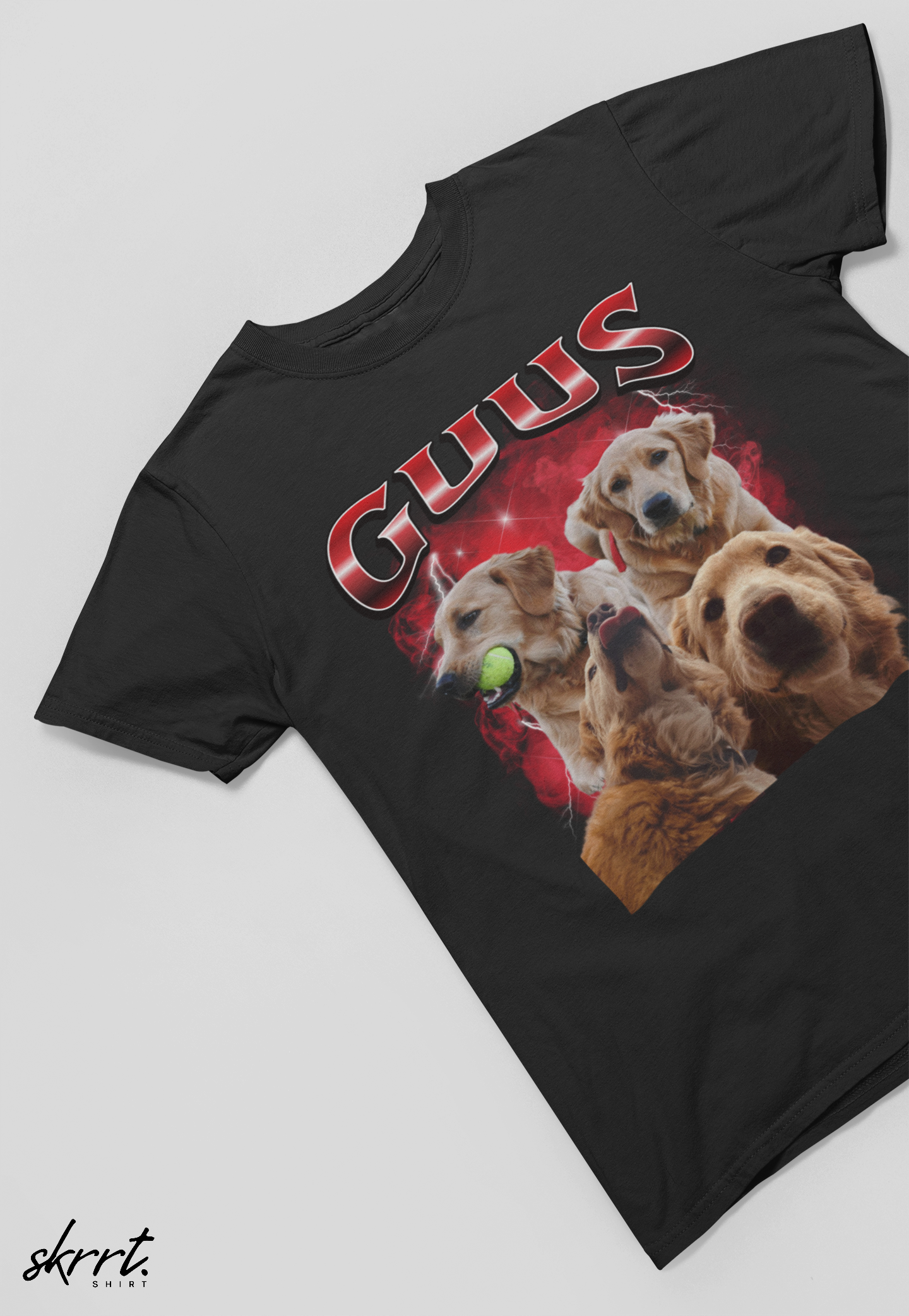 Gepersonaliseerde Cadeau - Huisdier Foto T-shirt - Bootleg Shirt