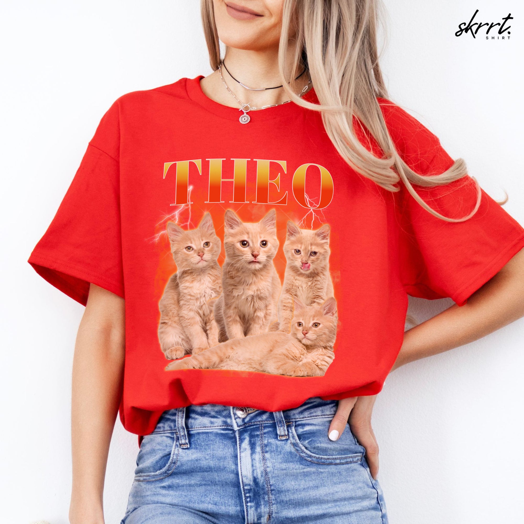 Gepersonaliseerde Cadeau - Huisdier Foto T-shirt - Bootleg Shirt