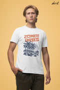 Heren Zomer Oversized T-shirt met print - Zomer Bries