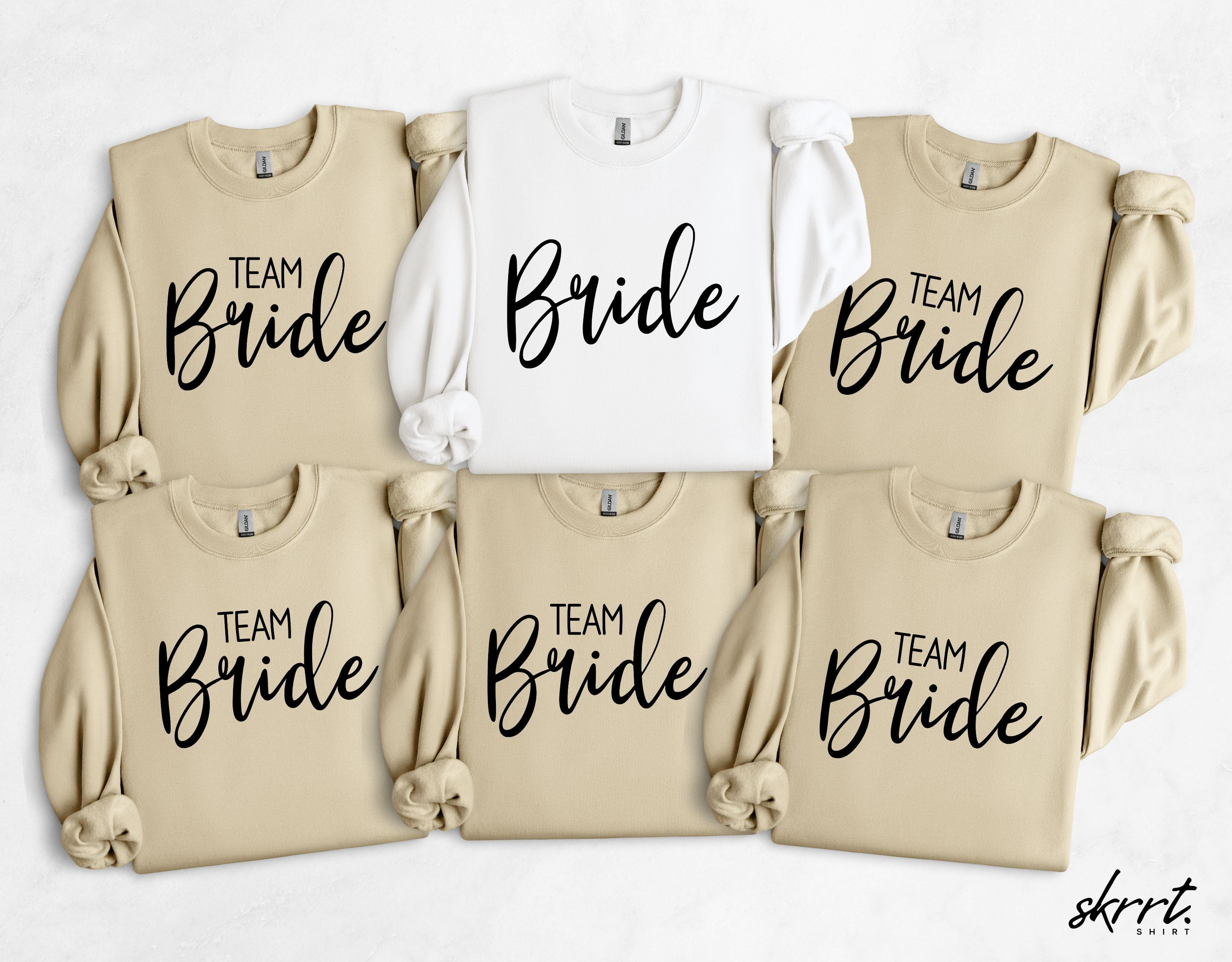 Vrijgezellenfeest cadeau - Bruid en Bruidsmeisje Truien - Bruidsmeisje cadeaus - Team Bride #14