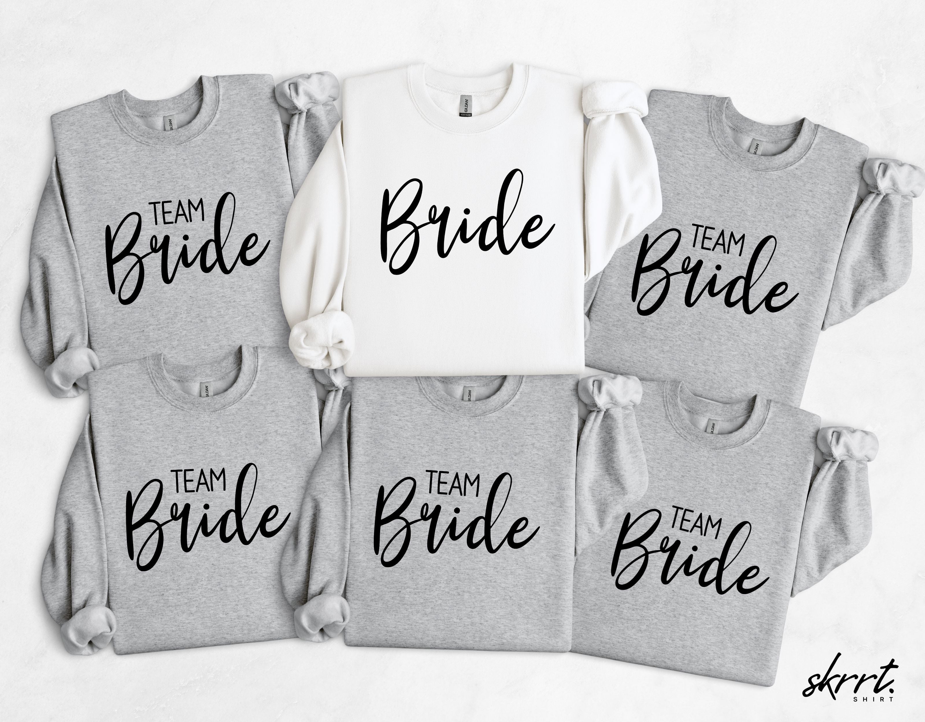 Vrijgezellenfeest cadeau - Bruid en Bruidsmeisje Truien - Bruidsmeisje cadeaus - Team Bride #16