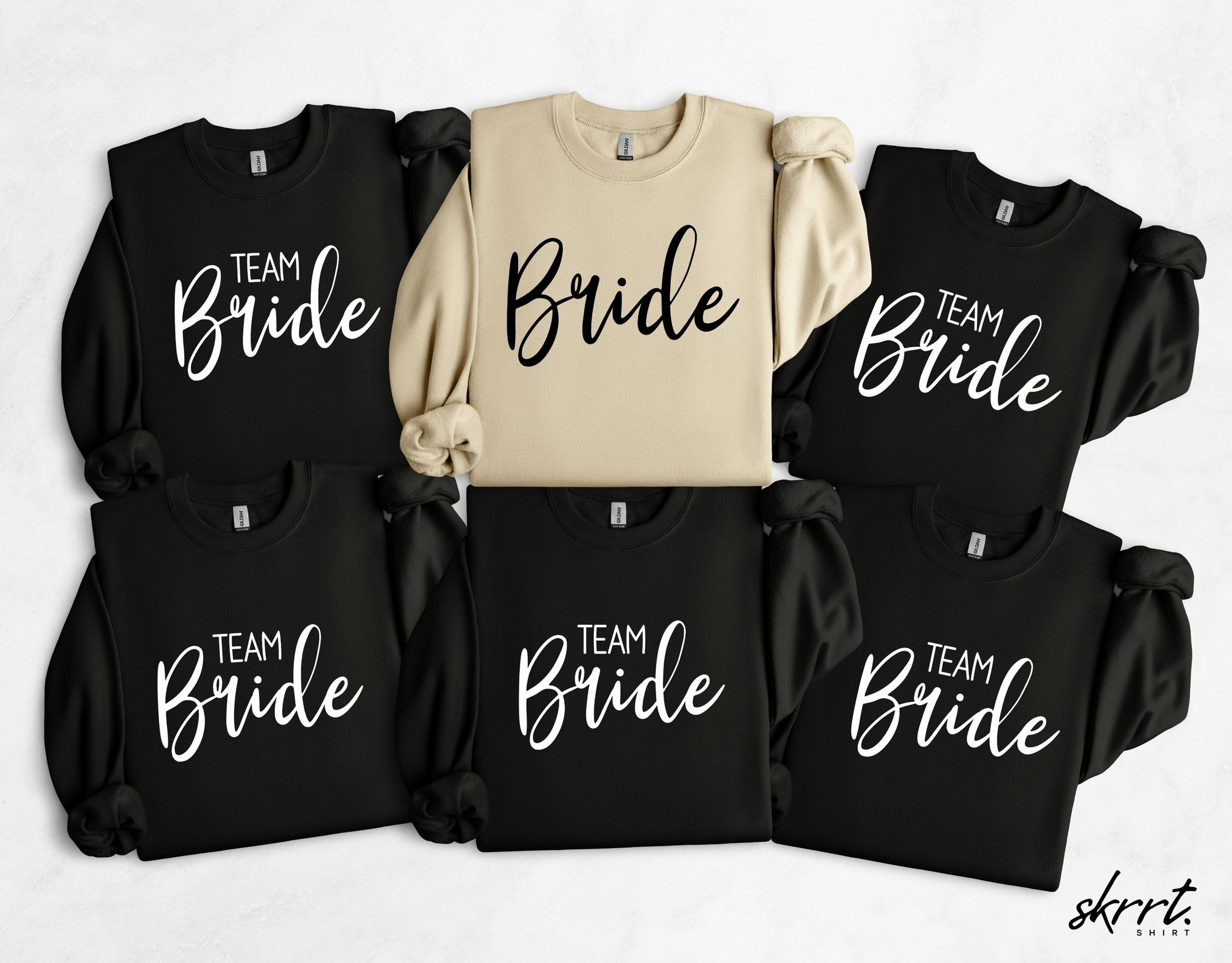 Vrijgezellenfeest cadeau - Bruid en Bruidsmeisje Truien - Bruidsmeisje cadeaus - Team Bride #17