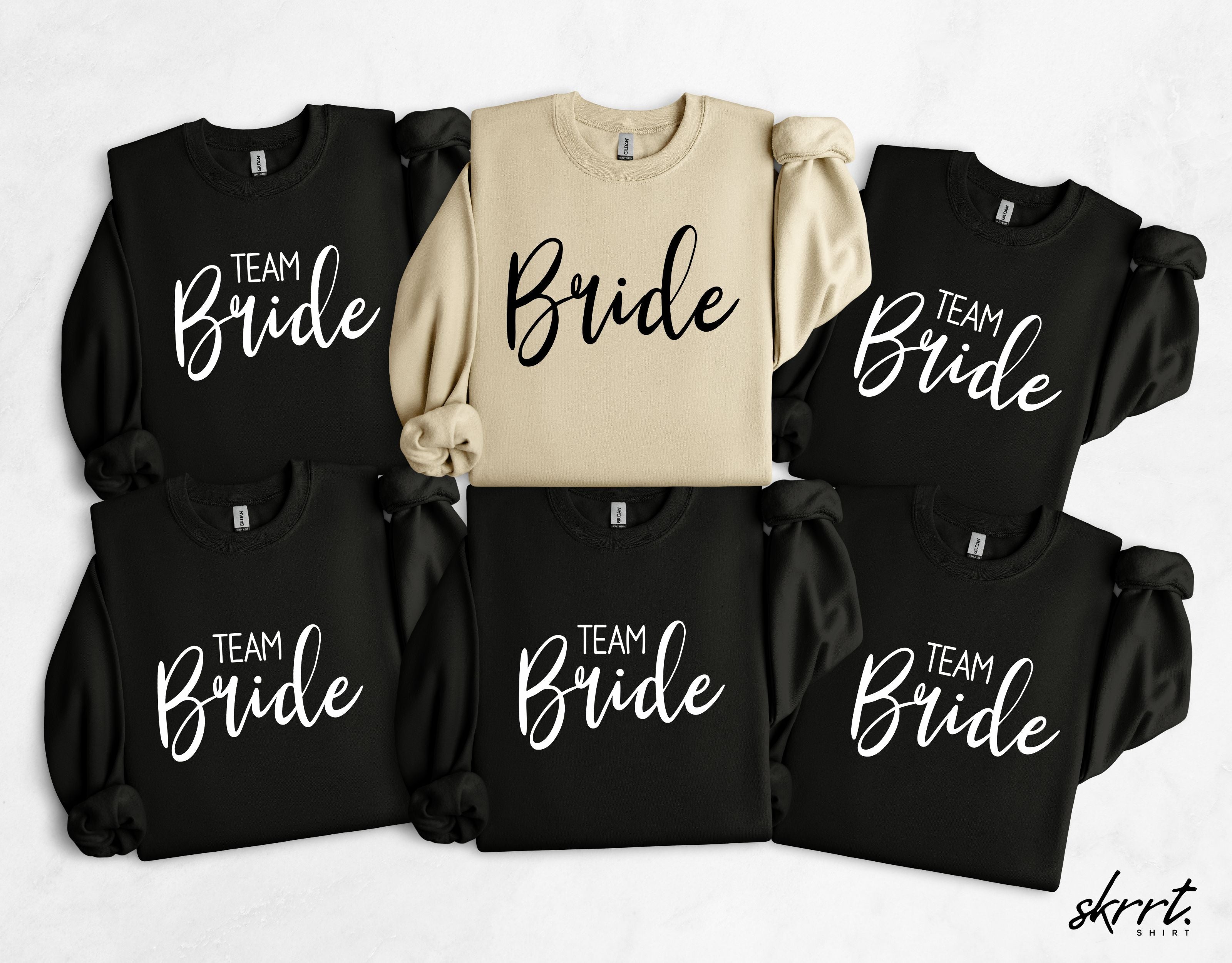 Vrijgezellenfeest cadeau - Bruid en Bruidsmeisje Truien - Bruidsmeisje cadeaus - Team Bride #17