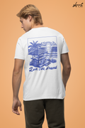 Zomer T-shirt voor Heren - Skrrtshirt Zomervakantie Oversized Tee #5- Zon, Zee, Strand